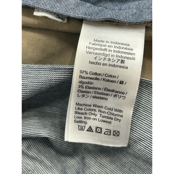 J. Crew Mens Pants 770 Straight Leg Stretch Mid Rise Preppy Khaki Size 30x32 - Picture 5 of 8